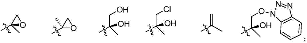 Tetrapeptide epoxy propane derivative, preparation method and application thereof