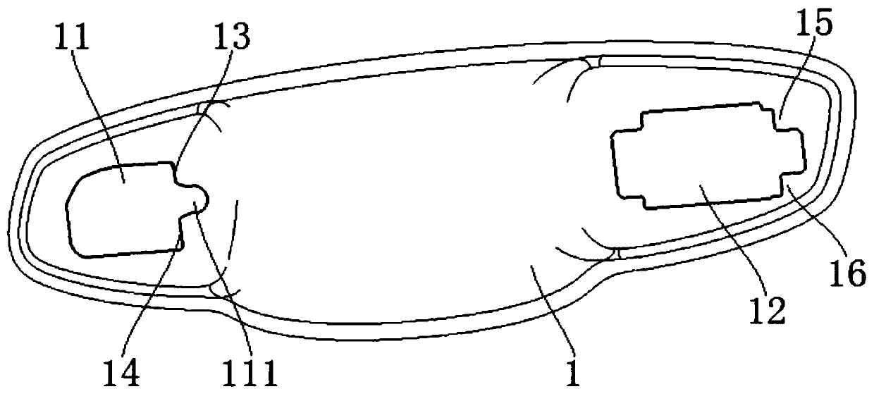 External opening handle support mounting pre-hanging structure