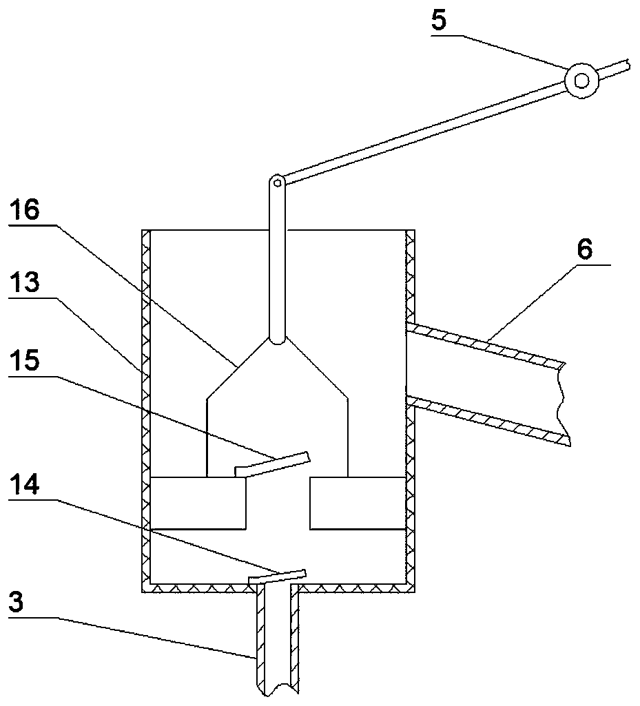 Water-saving device for toilet urinal