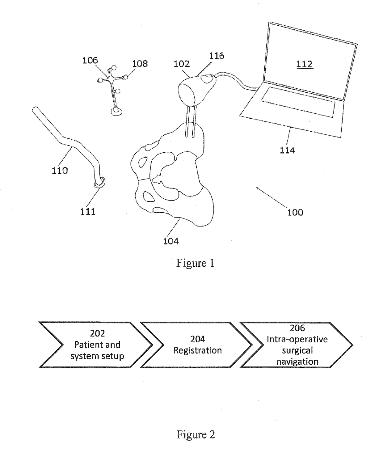 Systems, methods and devices for calculating hip center of rotation, adjusting parameters of joint replacement for pelvic tilt and calculating leg length and offset