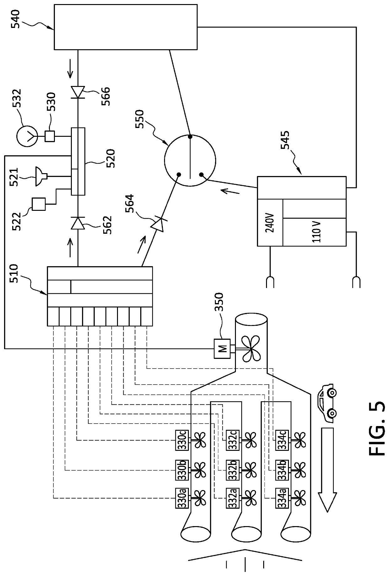 Wind powered system for vehicles