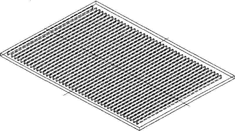 Pressure quenching mold for obtaining quality-controllable intensified heat-treated superhigh intensity steel plate