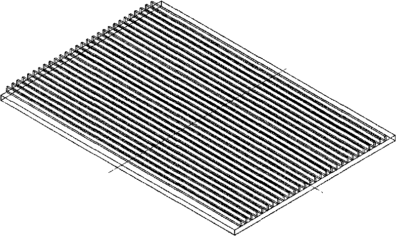 Pressure quenching mold for obtaining quality-controllable intensified heat-treated superhigh intensity steel plate