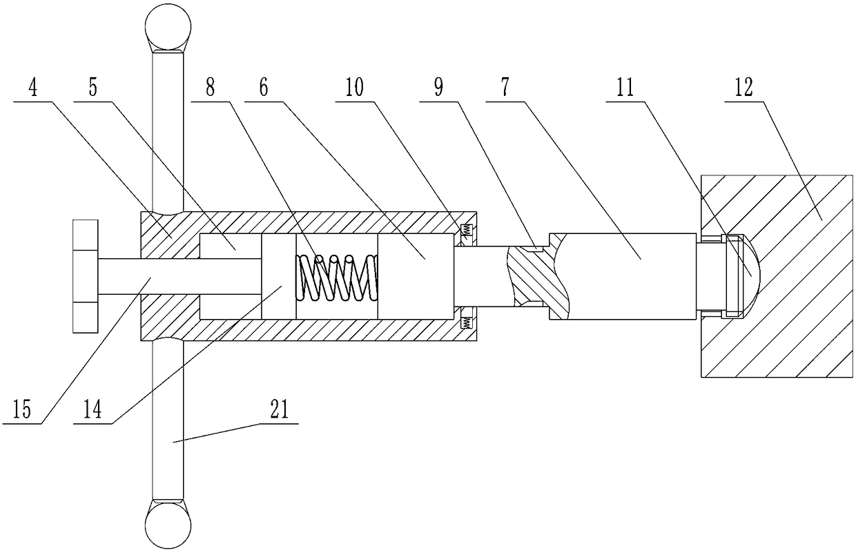 Clamp with controllable clamping force and for machining