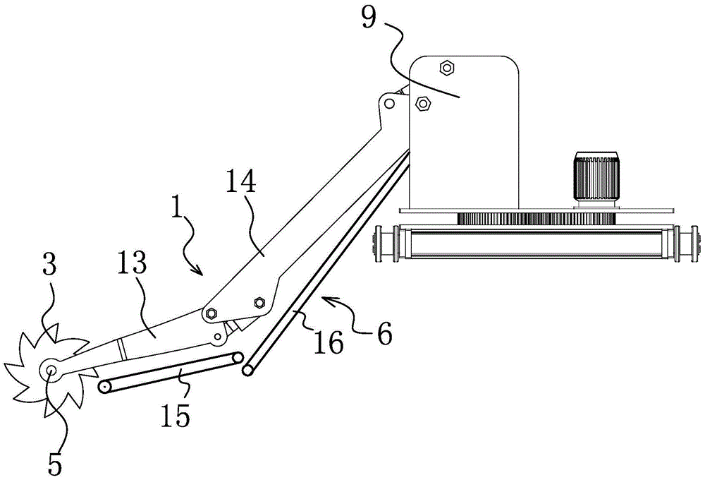 Continuous Excavator Arm Assemblies