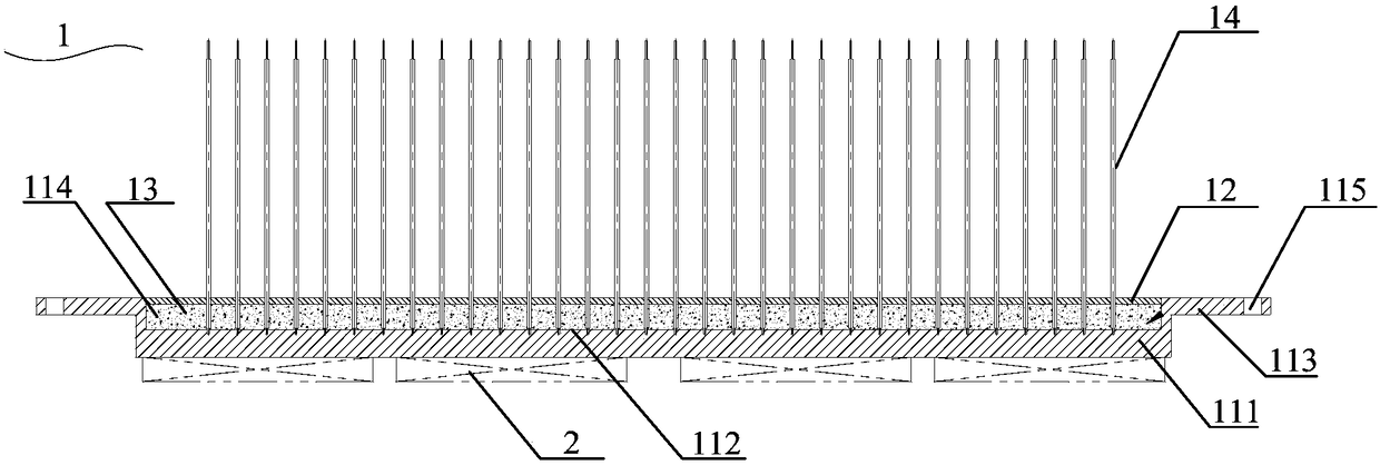 Thermal superconducting fin radiator with phase change heat storage function