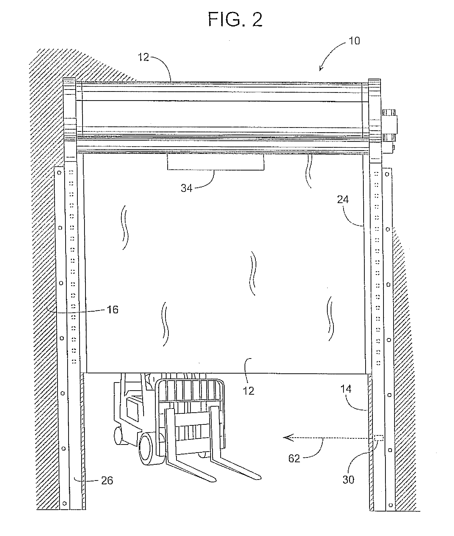 Track and guide system for a door