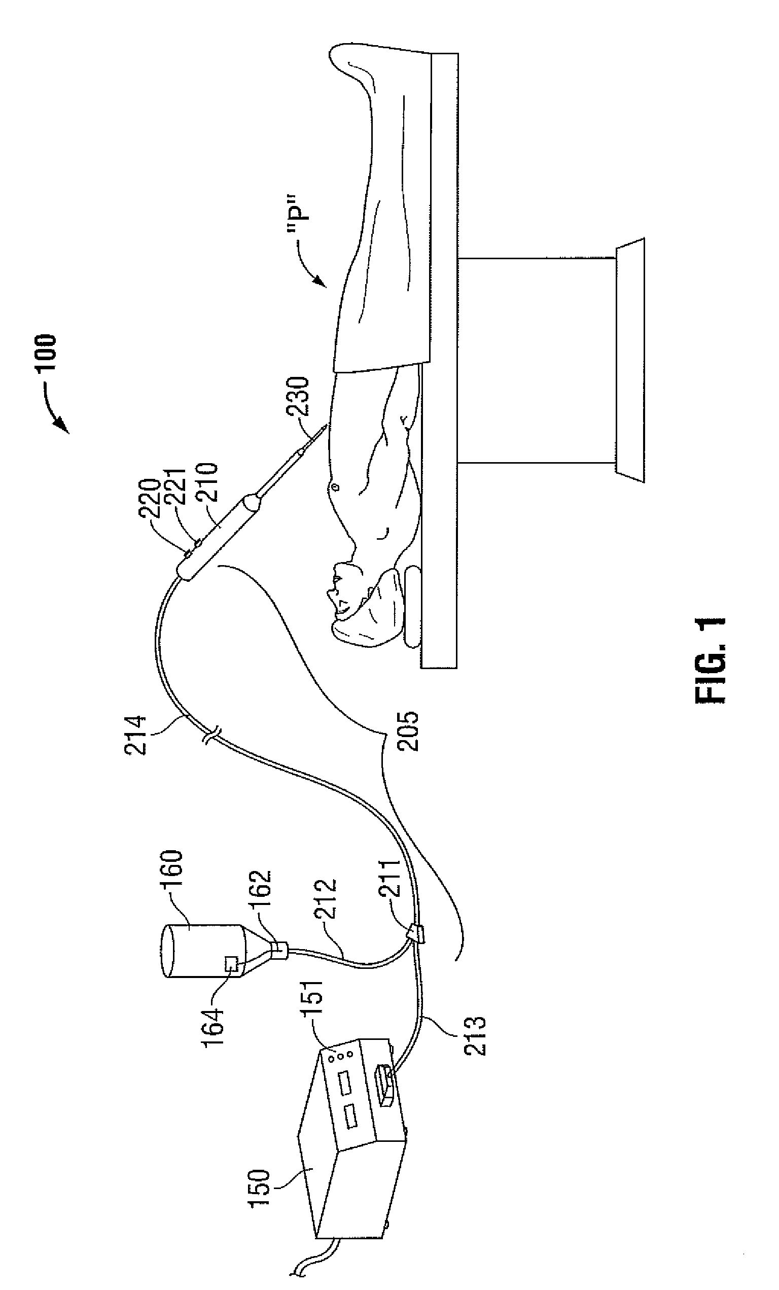 Ultrasonic surgical system having a fluid cooled blade and related cooling methods therefor