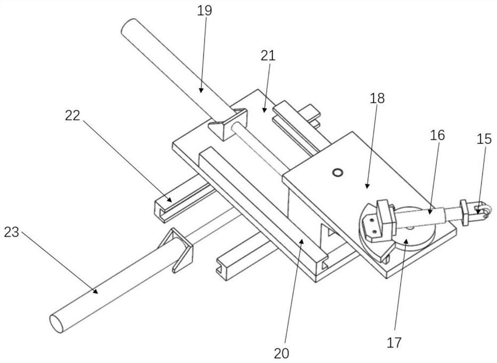 A large-diameter thin-wall back-sealing structure counter-wheel spinning device based on edge constraints