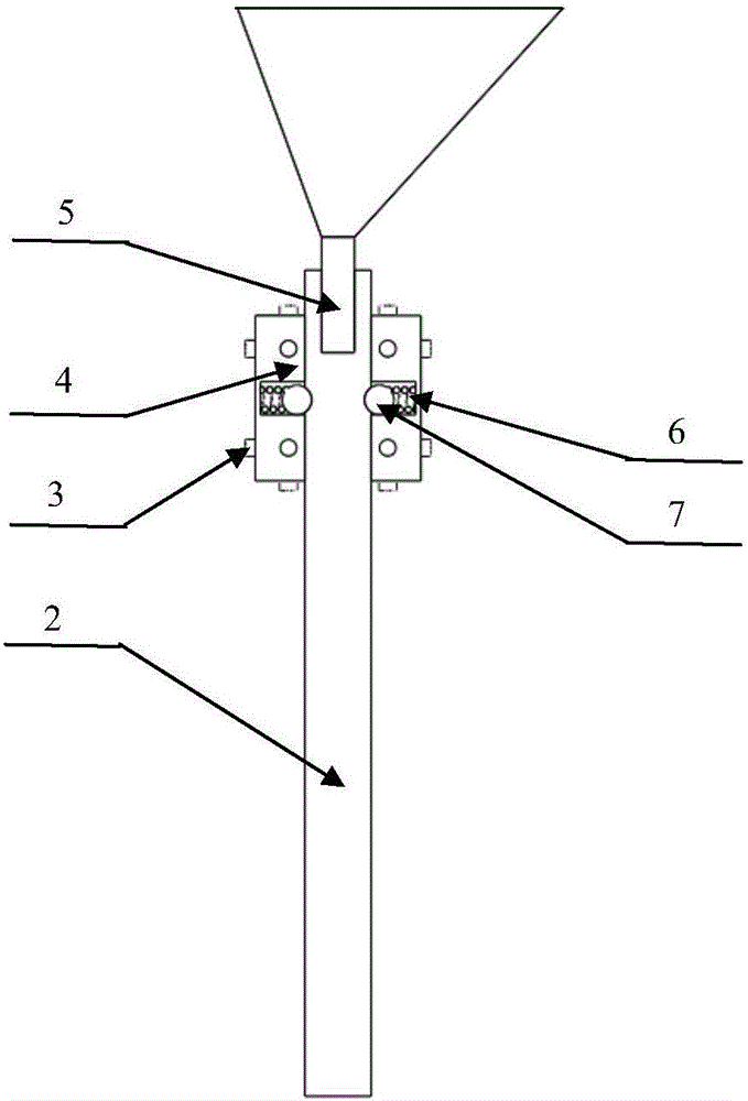 Automobile appearance motion-unrestricted detection instrument based on three-dimensional rectangular coordinates