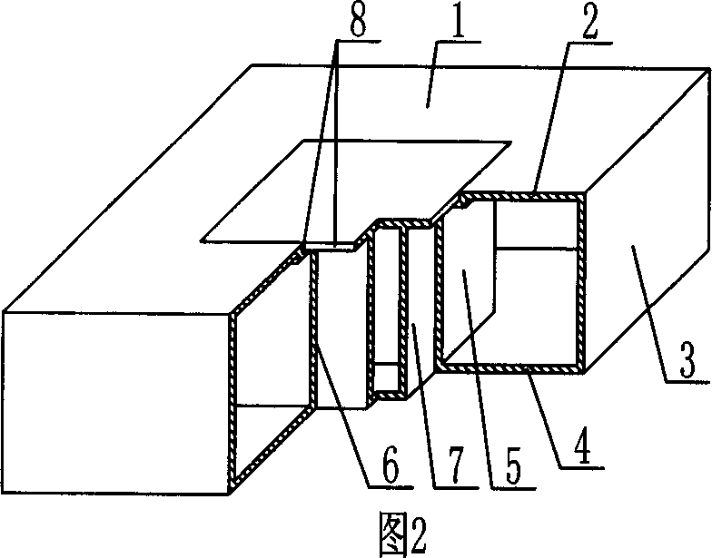 Light permanent moulding bed casing for concrete filling