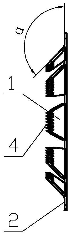 Locking disc spring for pipeline joint