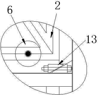 Concrete cross beam pouring system