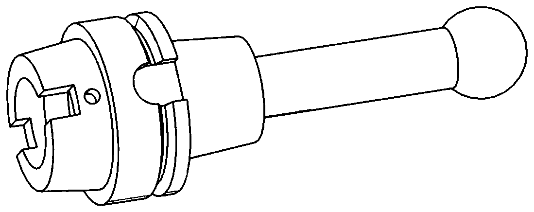 CA double-swing-head five-axis numerical control machine tool swing head position error detection and identification method