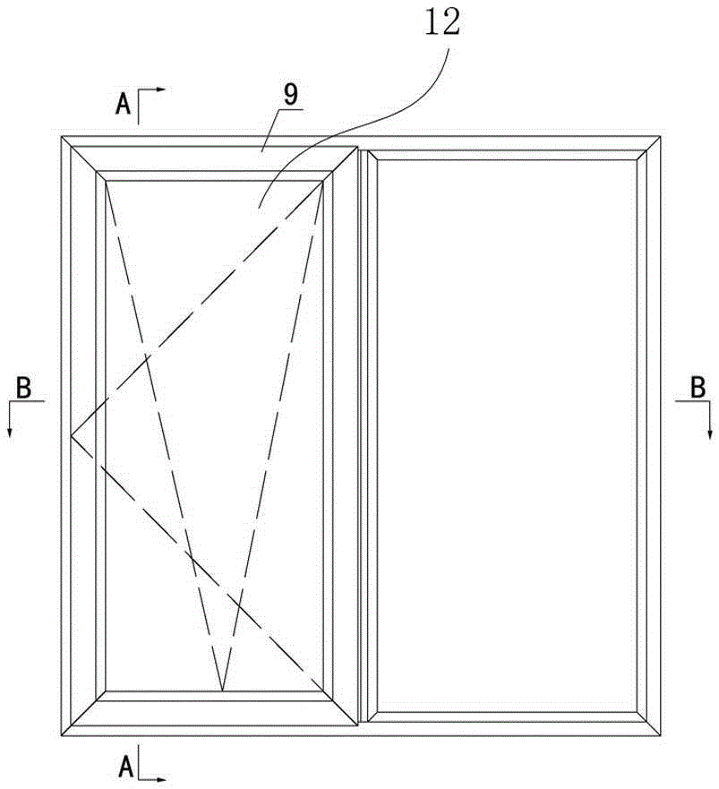 Door window installed through spring pin bolt and door window integral installation method