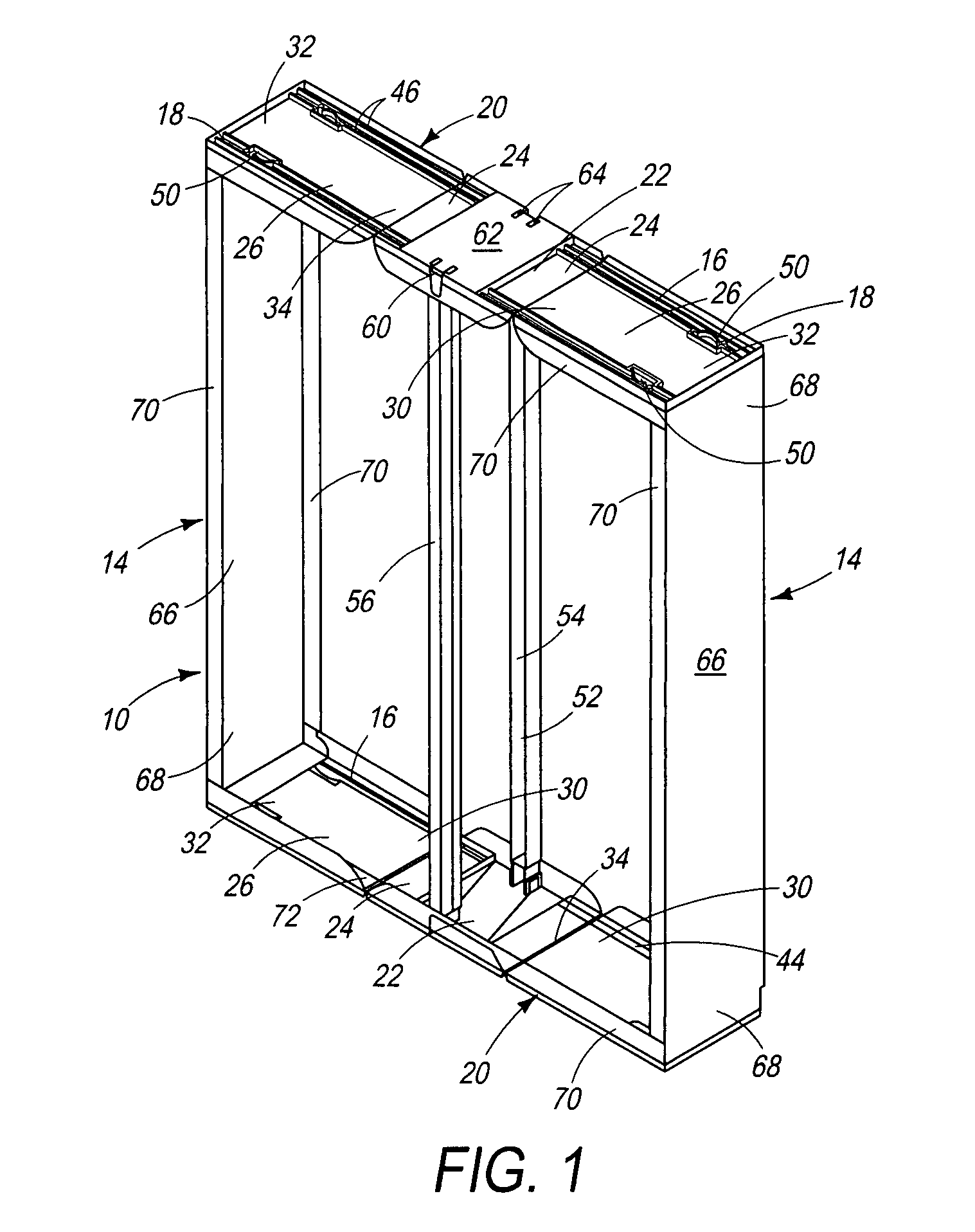 Folding filter frame and filter