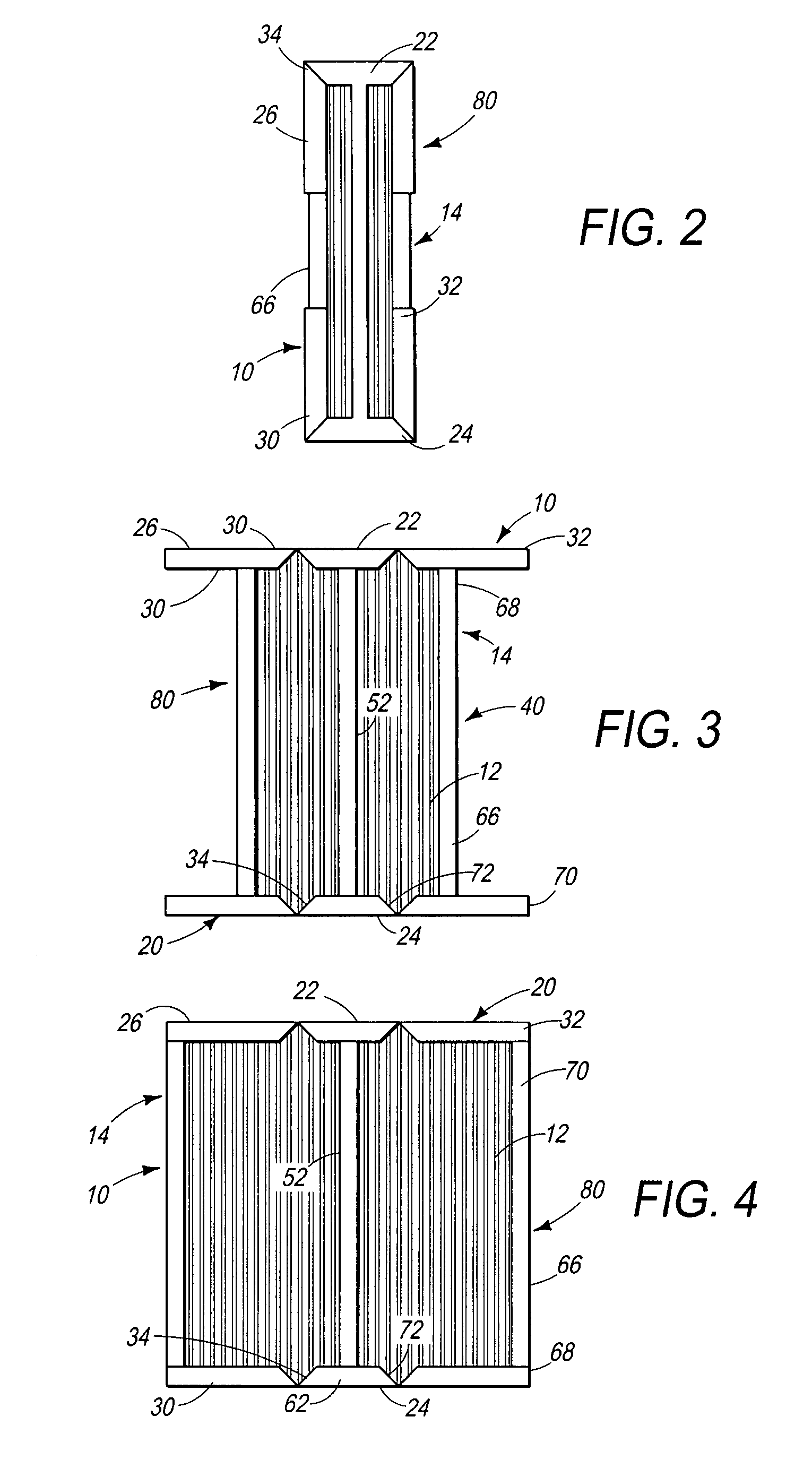 Folding filter frame and filter