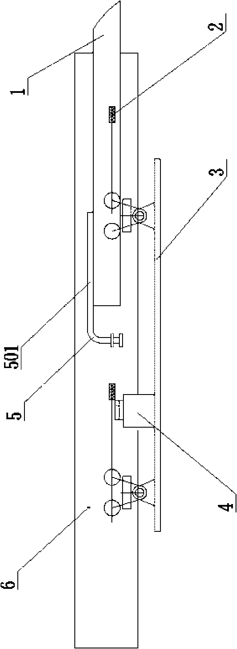 Lock-up mechanism for slippage door and slippage door