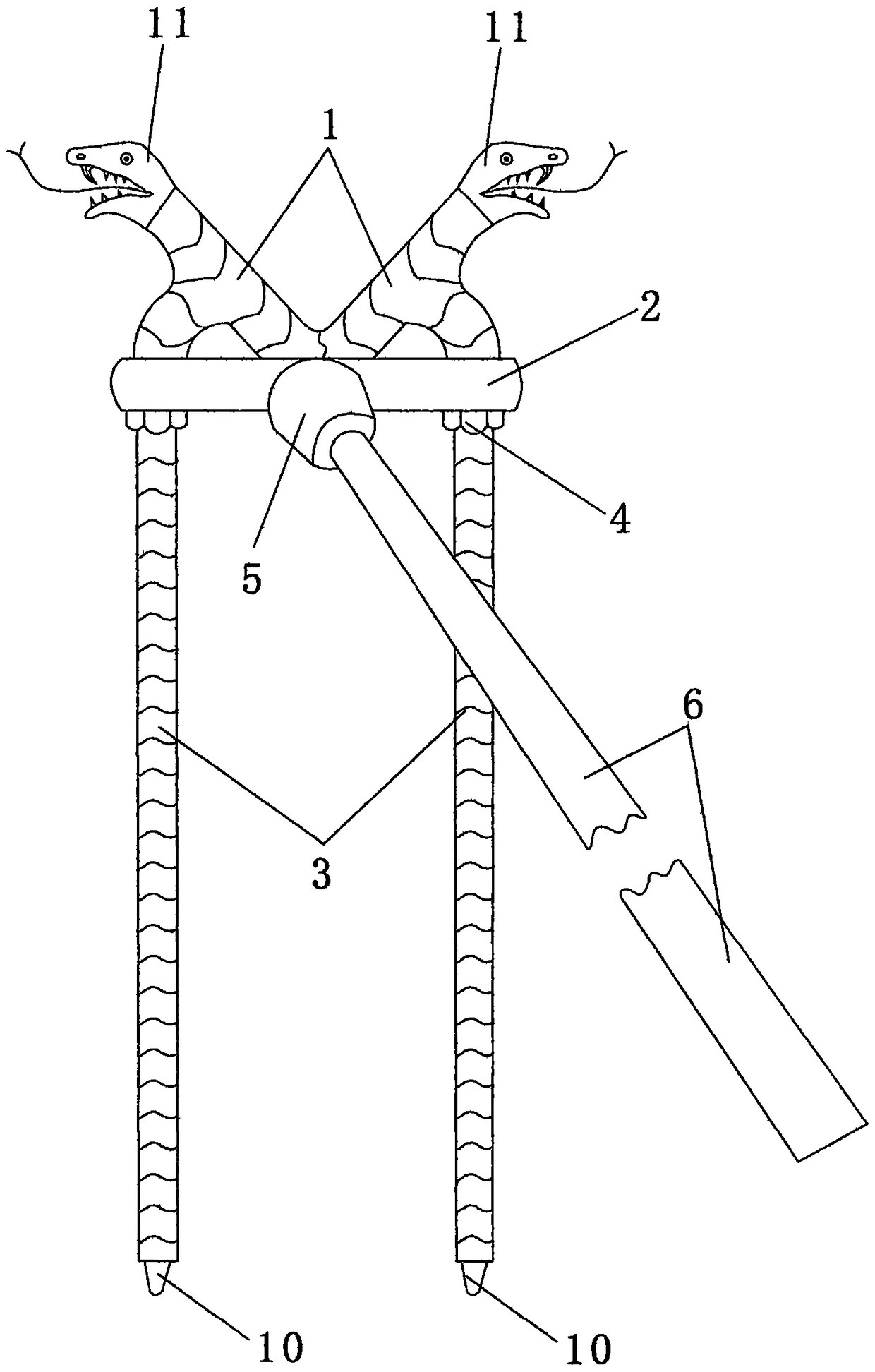 double snake fork