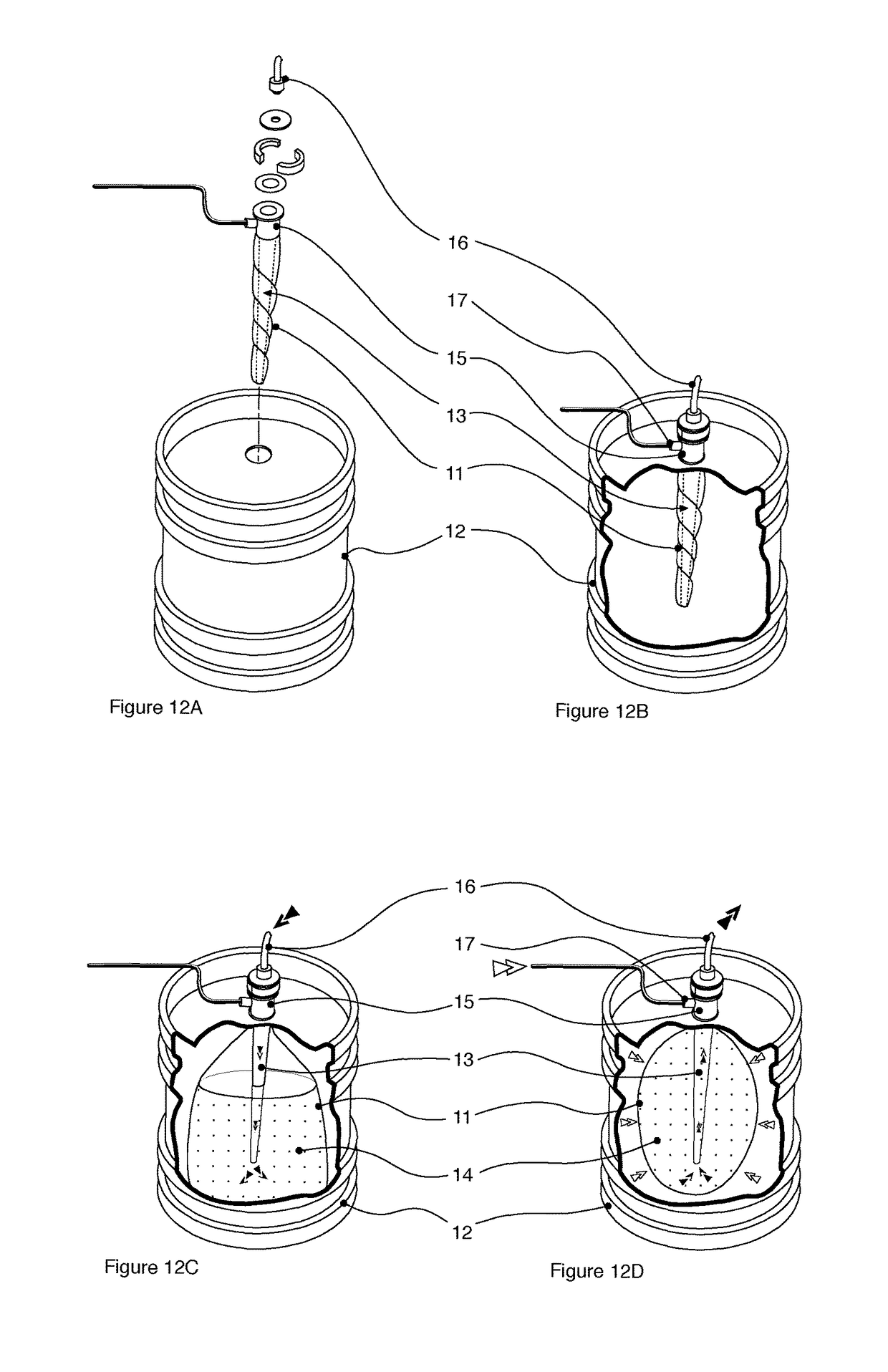 Fluid dispensor with isolation membrane