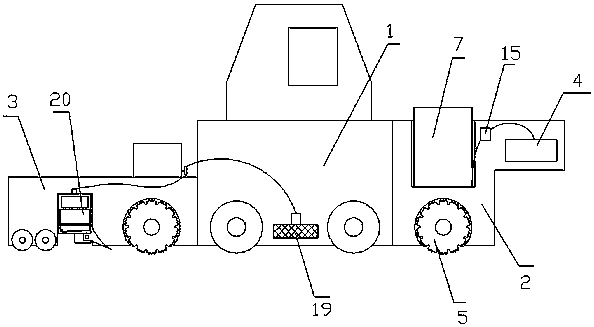 Efficient highway snow cleaning device