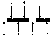 Method for manufacturing multi-colored model by utilizing linear material