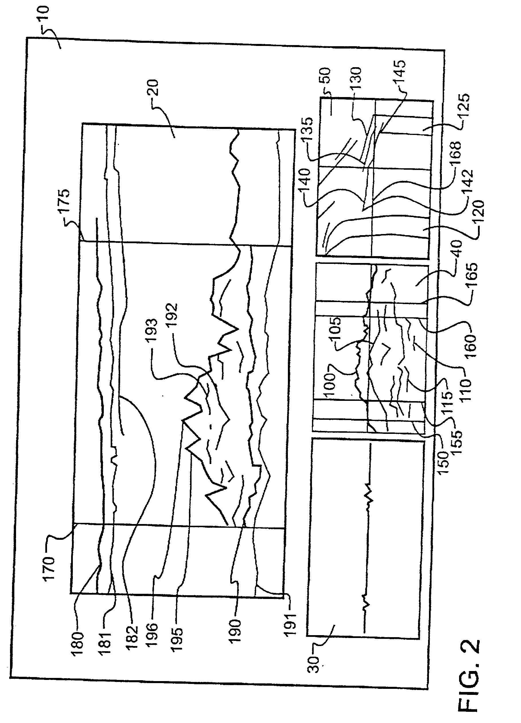 Method for sizing surface breaking discontinuities with ultrasonic imaging