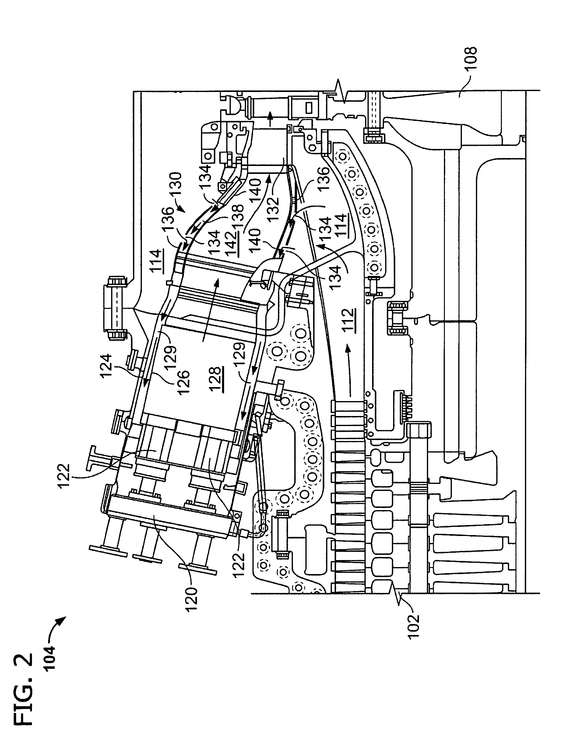 Fuel nozzle assembly for use with a gas turbine engine and method of assembling same