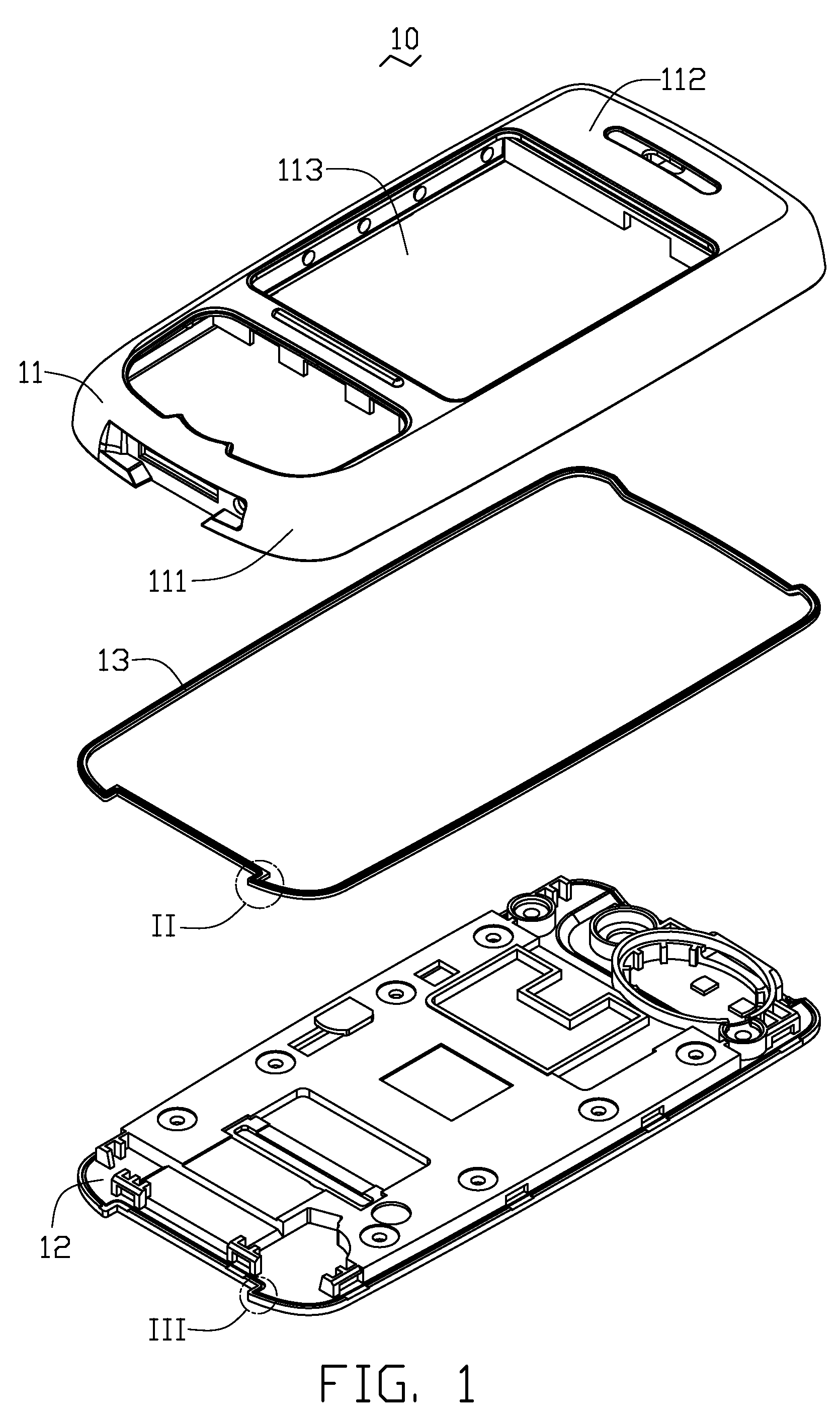 Housing of portable electronic devices