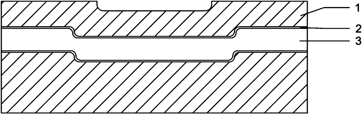 Conformal cooling channel with hydrophobic effect and production method thereof