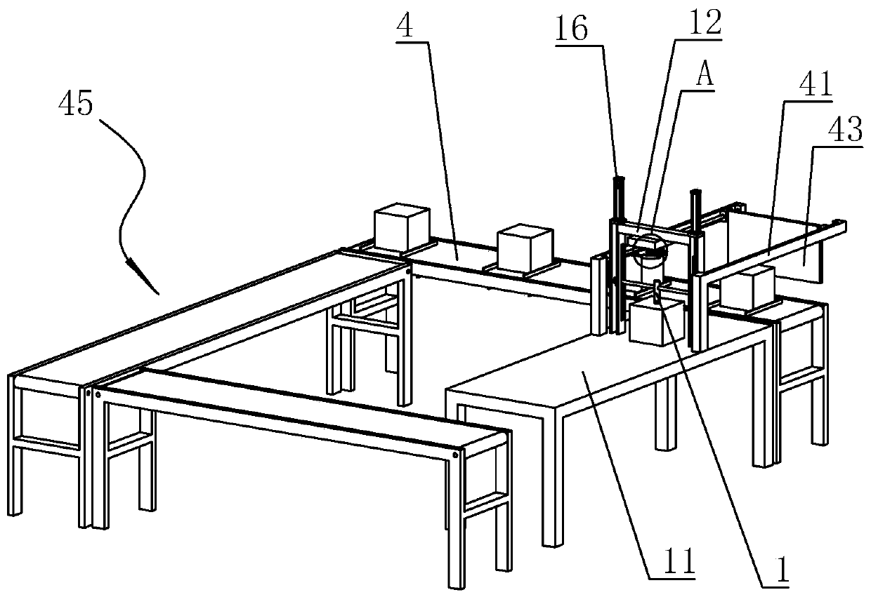 Automatic sealing device for packaging boxes