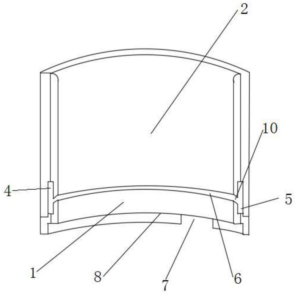 Air duct, dust removal device and method