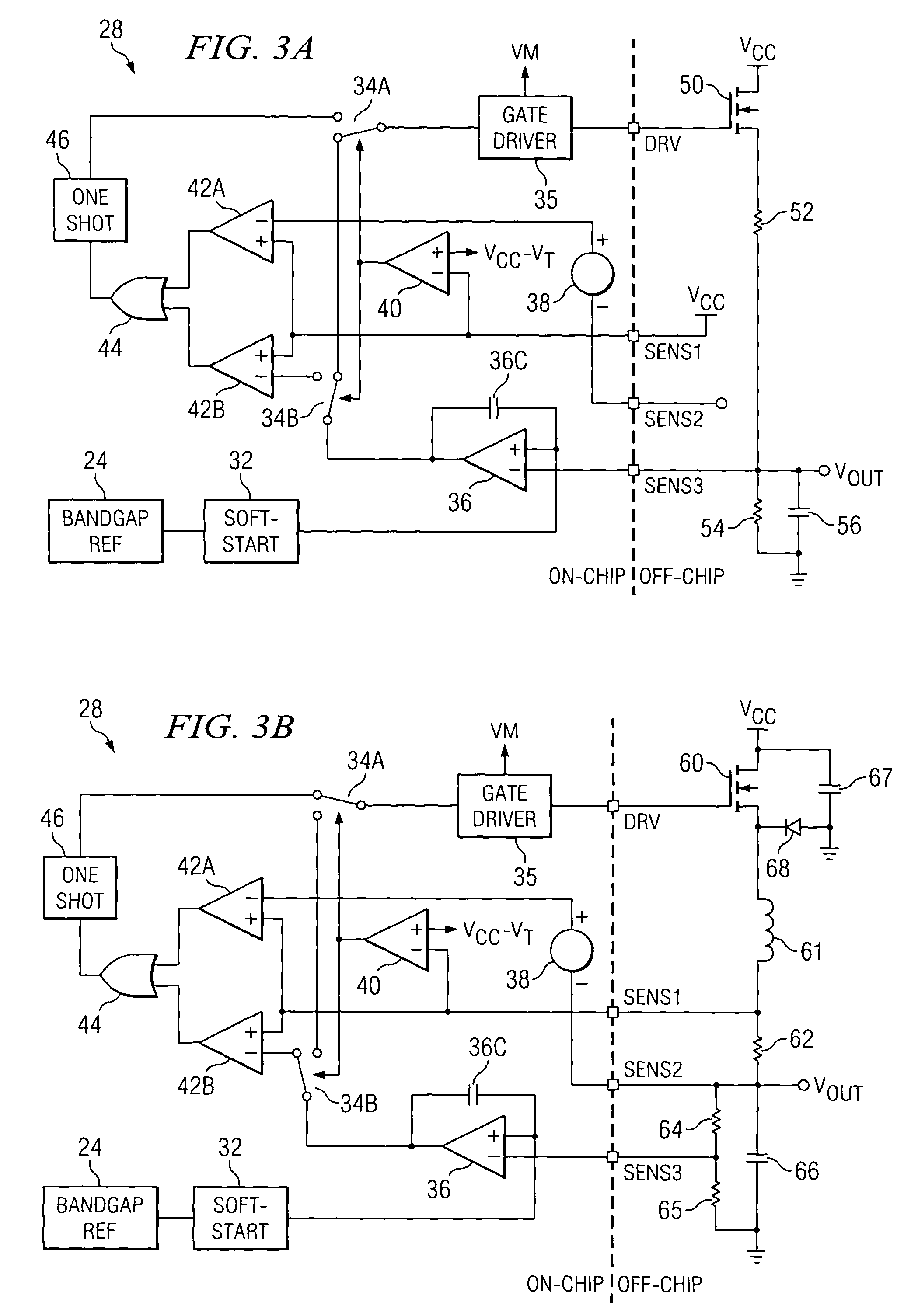 Reconfigurable topology for switching and linear voltage regulators