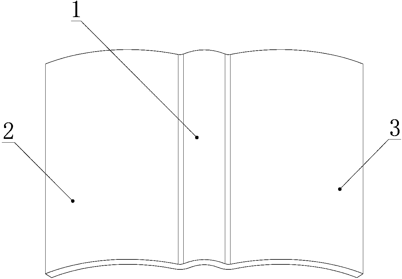 Writing book and arrangement method of page layout of writing book