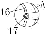 Weak current bridge fixing device