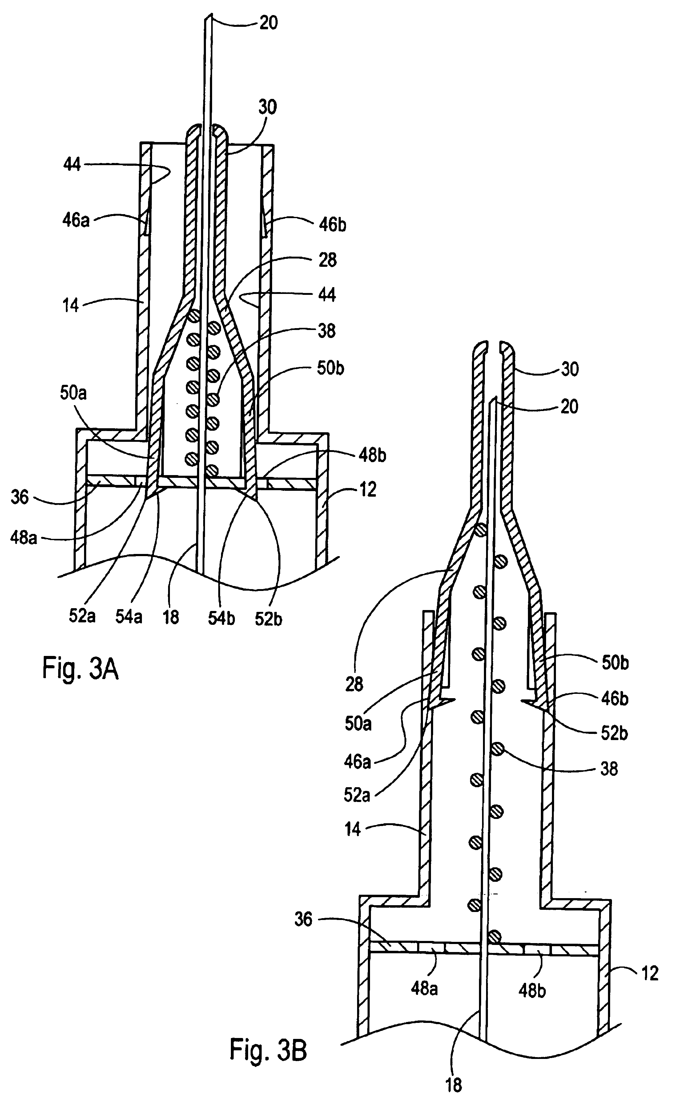 Safety device for blood collection