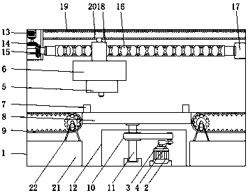 Grooving and perforating equipment for metal doors and windows