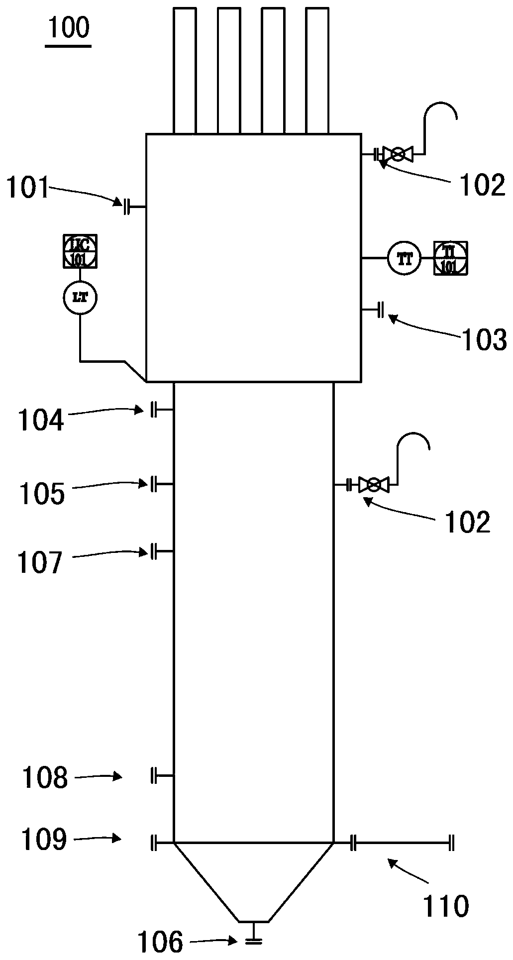 Multistage cooling circulation freezing crystallization system and crystallization process thereof