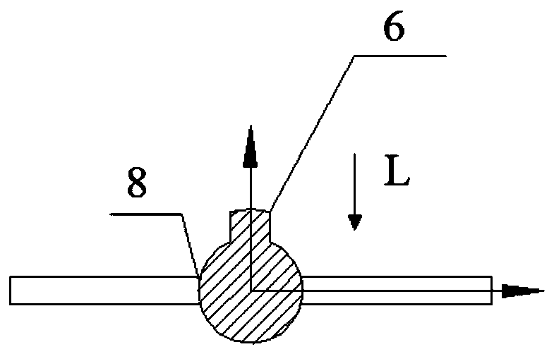 Butterfly valve with adjustable inner bypass self