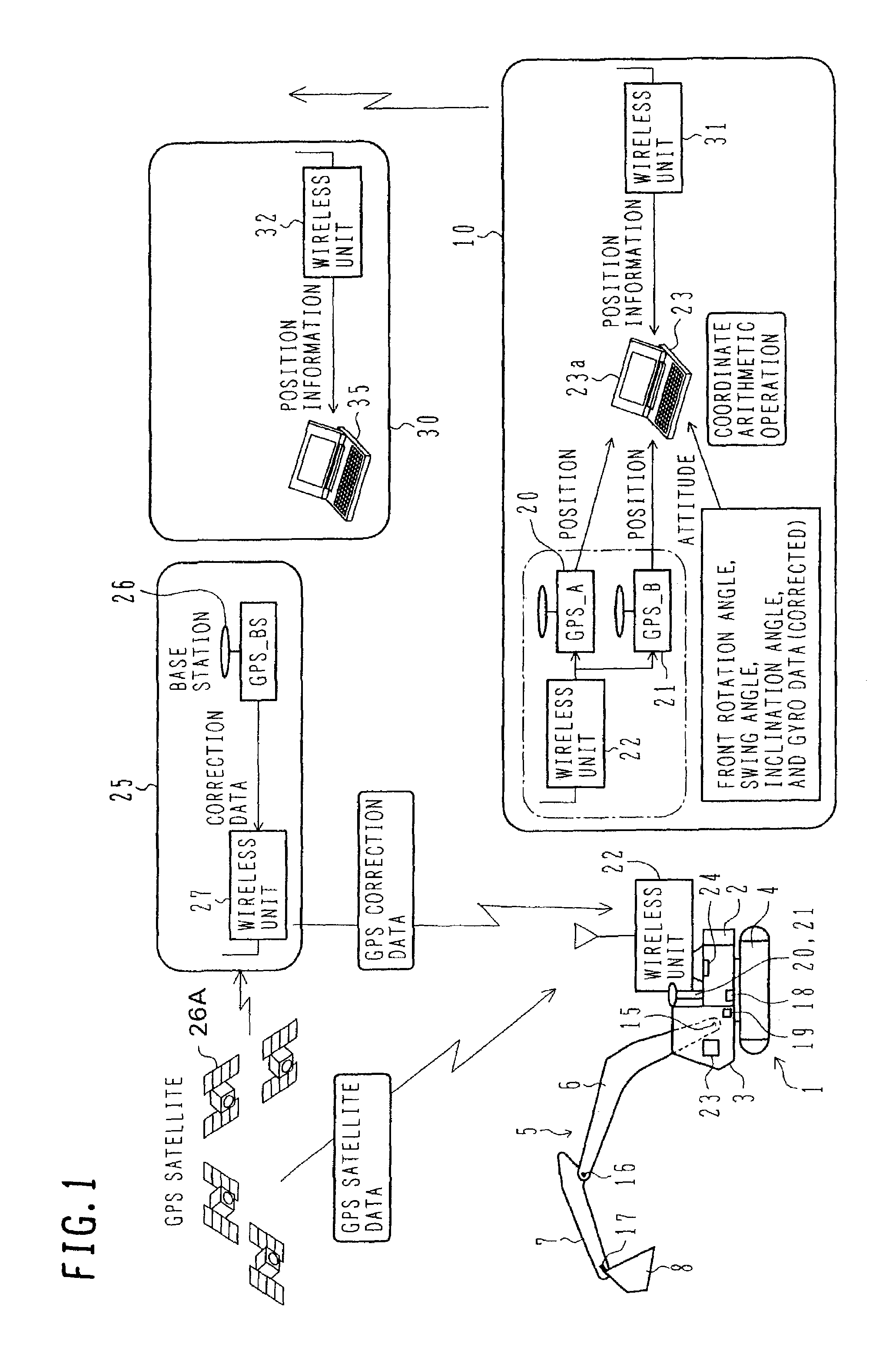 Work support and management system for working machine