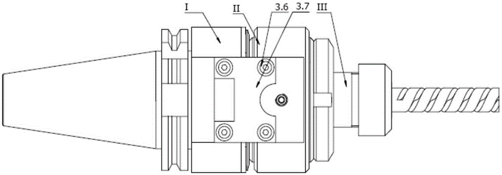 A liquid nitrogen internal spray knife handle device