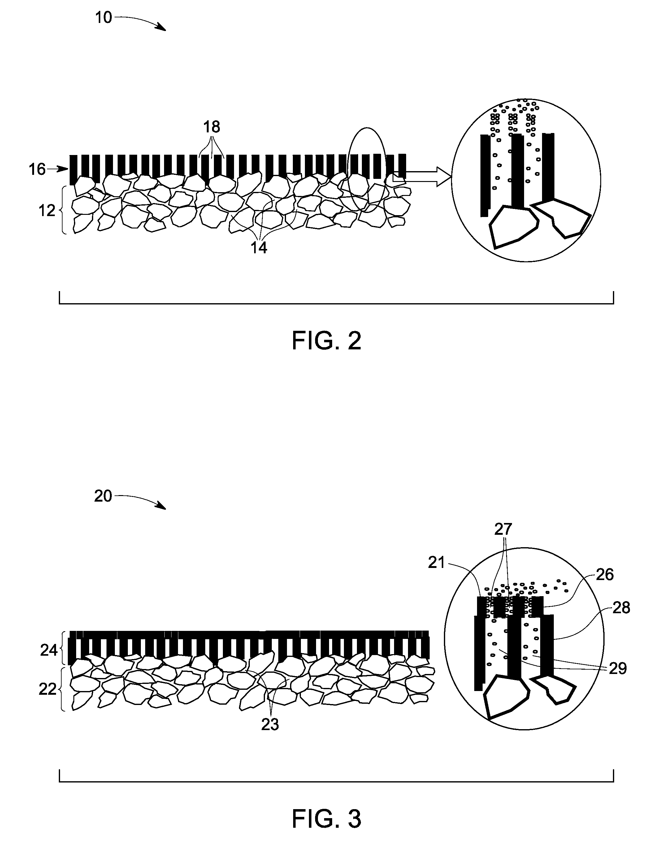 Membrane structure and method of making