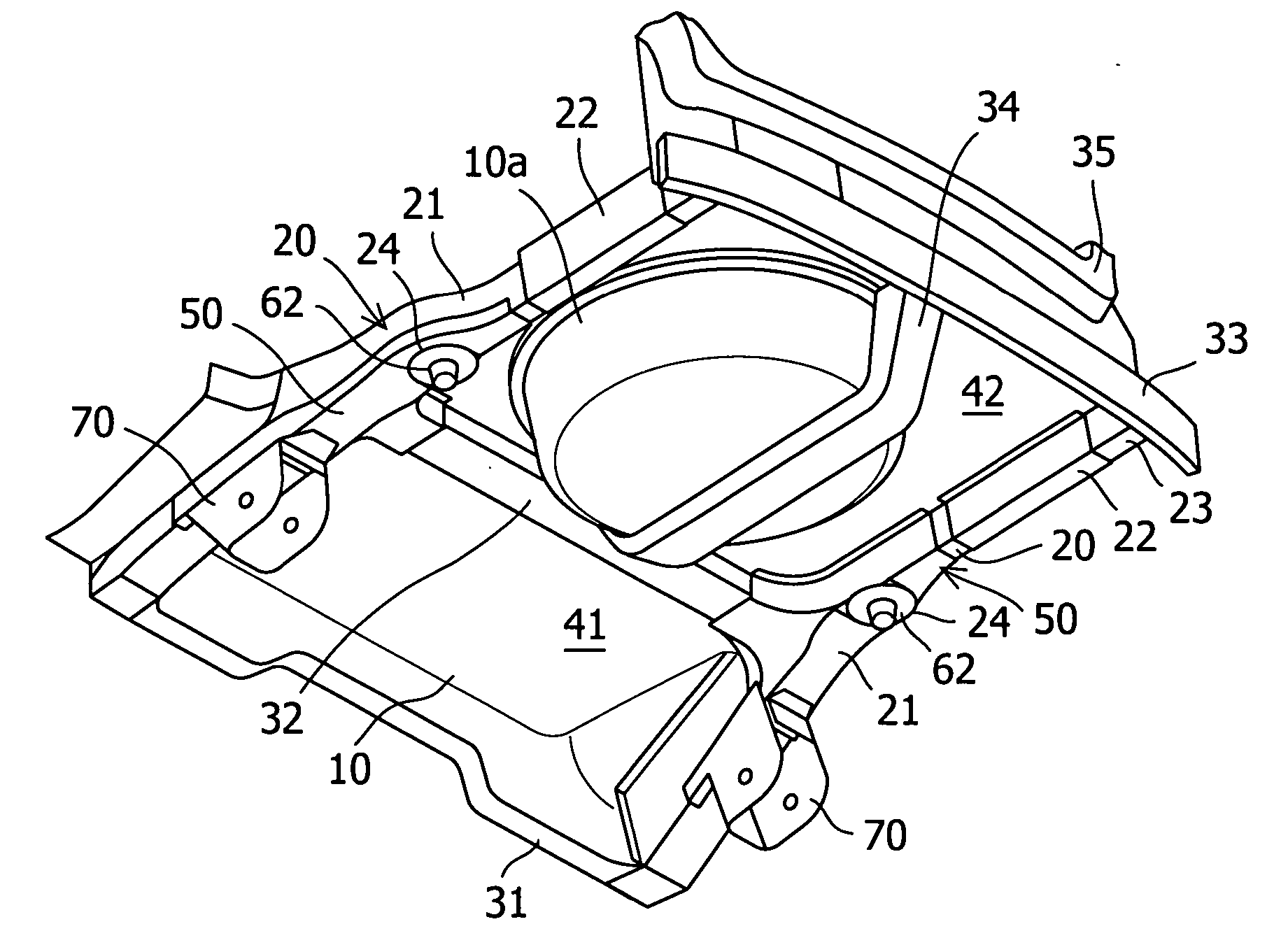 Rear vehicle body structure