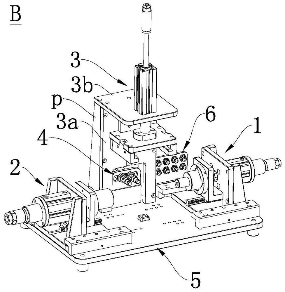 Interchangeable jig for air tightness testing