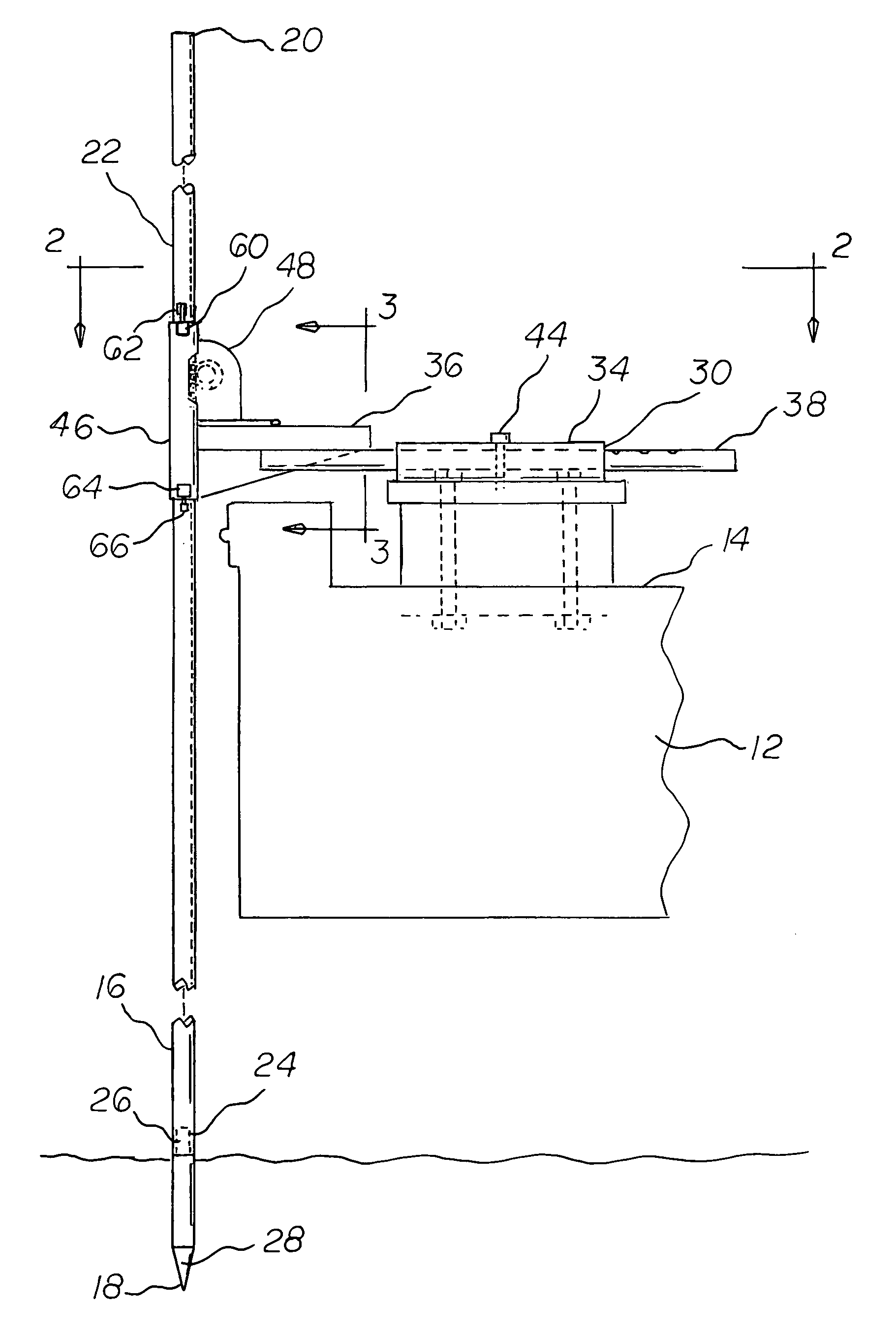 Shallow water anchor system