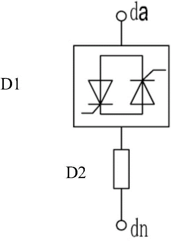 Equipotential mask capacitor type voltage transformer