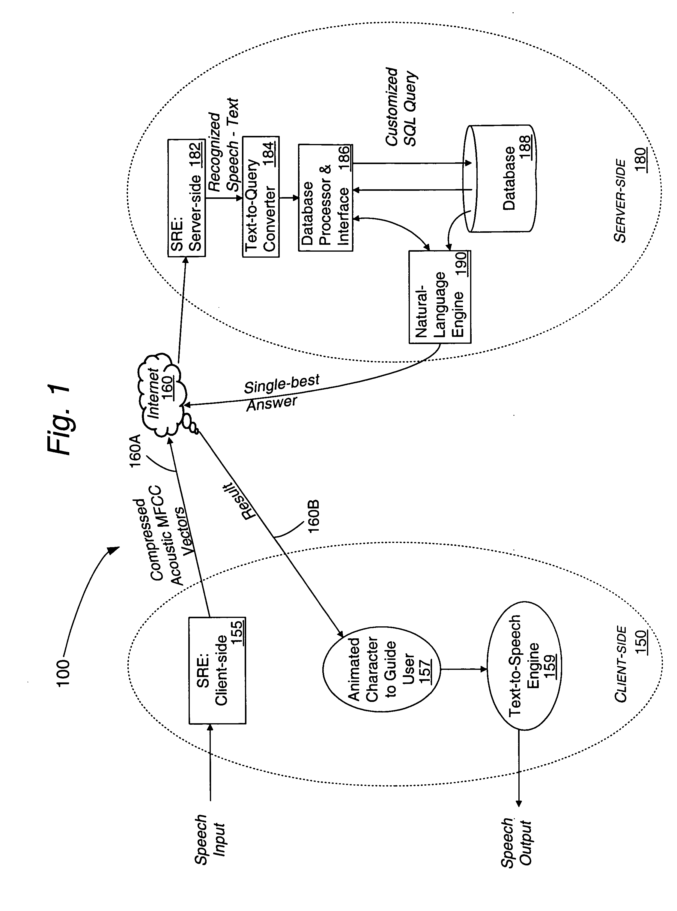 Speech recognition system interactive agent