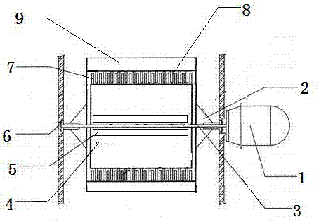 Special vertical crushing device