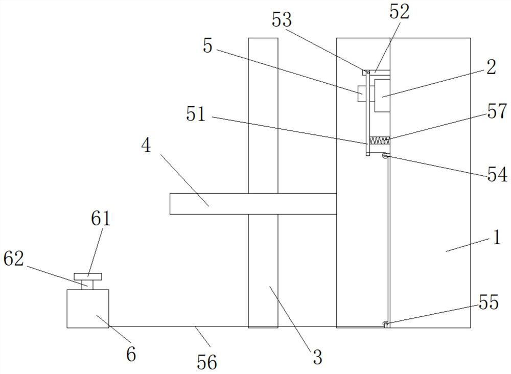 Portable pedal down feather discharging mechanism