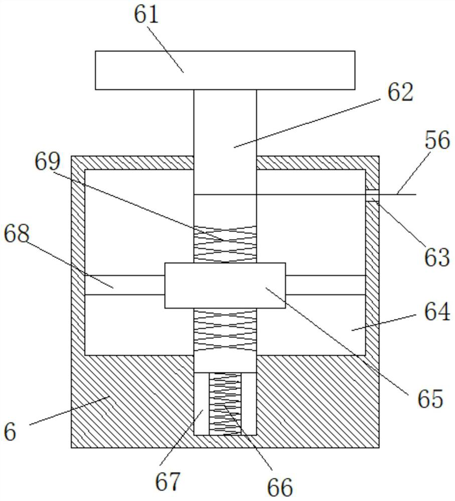 Portable pedal down feather discharging mechanism